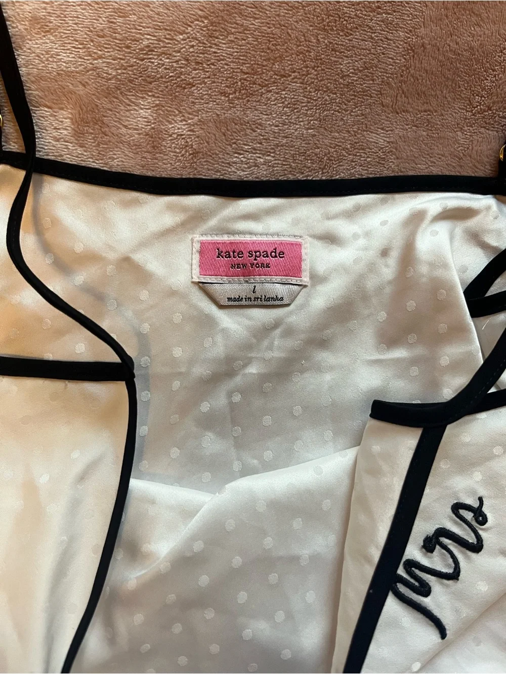 Kate Spade Bride Mrs Pajamas Wedding Bachelorette Honeymoon